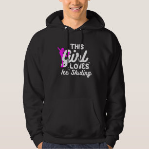 This Girl Loves Ice Skating Women Figure Skating Hoodie