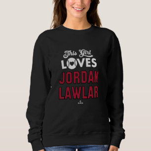 This Girl Loves Jordan Lawlar Arizona Baseball MLB Sweatshirt