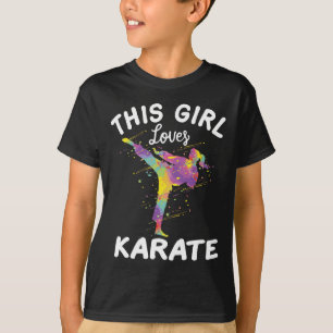 This Girl Loves Karate T-Shirt