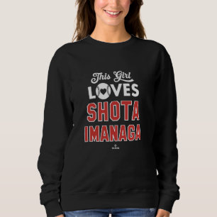 This Girl Loves Shota Imanaga Chicago Baseball MLB Sweatshirt