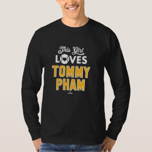 This Girl Loves Tommy Pham Pittsburgh Baseball MLB T-Shirt