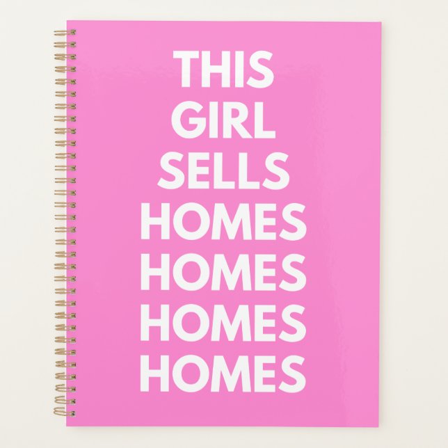 This Girl Sells Homes Homes Customised Planner (Front)