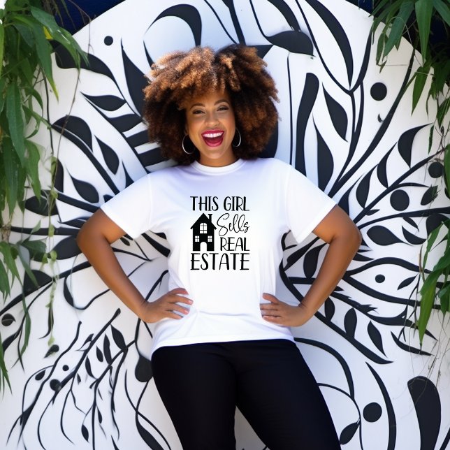 This Girls Sells Real Estate Tshirt (Creator Uploaded)