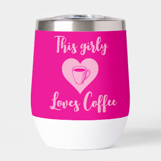 This girly loves coffee flask