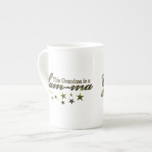 This Grandma is a Glam-ma Bone China Mug