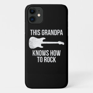 This Grandpa Knows Guitar Rock Player Musician Case-Mate iPhone Case