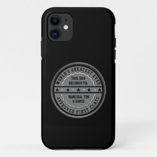 This Greatest Ever Dad belongs to: Your name(s)  Case-Mate iPhone Case