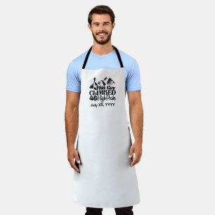 This Guy Climbed 46 High Peaks Apron