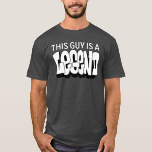 This Guy Is A Legend Men's Urban Graffiti T-Shirt
