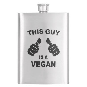 This Guy Is A Vegan Hip Flask