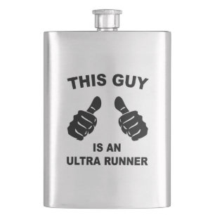 This Guy Is An Ultra Runner Hip Flask