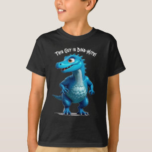 This Guy is Dino-Mite! Personalize Text Name T-Shirt