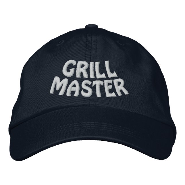 This Guy Is The Barbecue Grilling Master Embroidered Hat (Front)