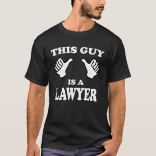 This Guy Lawyer Graduation Law School Attorney Ba T-Shirt