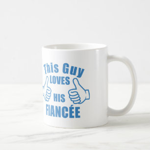 This guy loves his fiancée mug cup valentine’s 