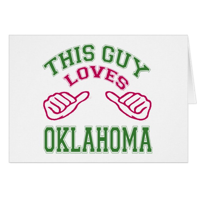 This Guys Loves Oklahoma. (Front Horizontal)