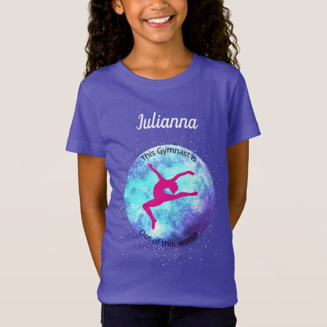 This Gymnast is out of this world! T-Shirt (Front)