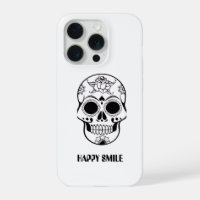 This Happy Smile Skull design 