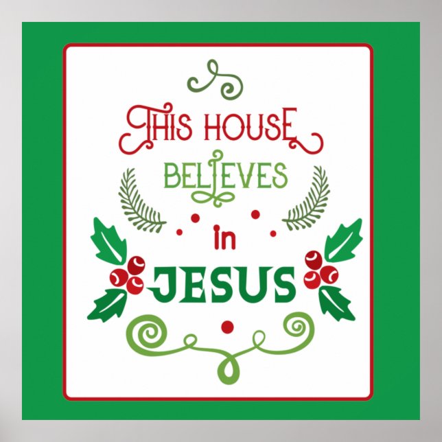 This House Believes in Jesus   Poster (Front)