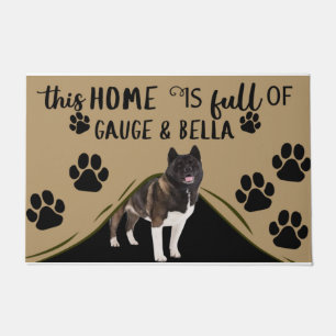 This House Is Full Of Dog Doormat, Cute Welcome Doormat