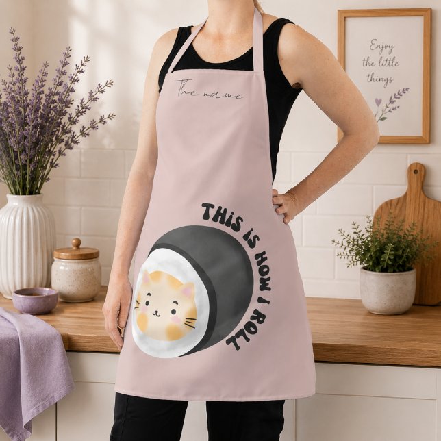 This How I Roll, Sushi Apron (Creator Uploaded)