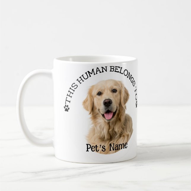 This Human Belongs To Coffee Mug (Left)