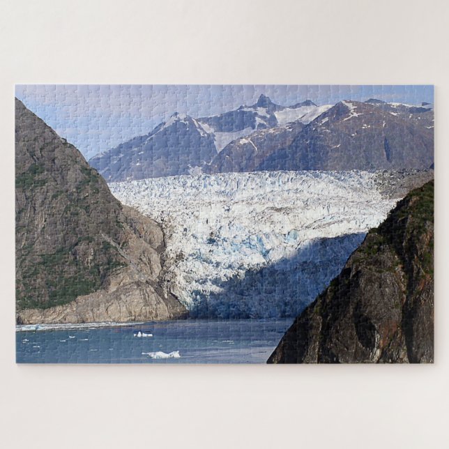 This is a beautiful glacier Alaska Jigsaw Puzzle (Horizontal)