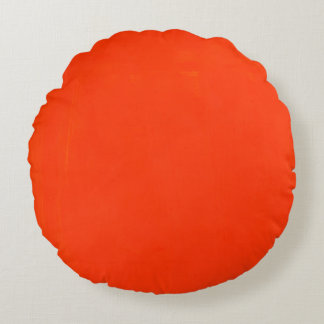 This is a beautiful Round Orange Pillow. Cushion