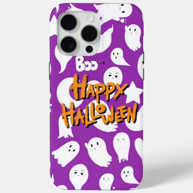 This is a cute case for Halloween. (Back)