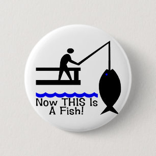 THIS Is A Fish 6 Cm Round Badge