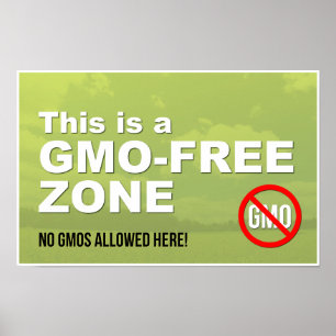This is a GMO-Free Zone window sign