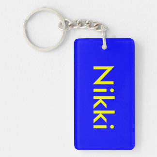 this is a key chain of nick names