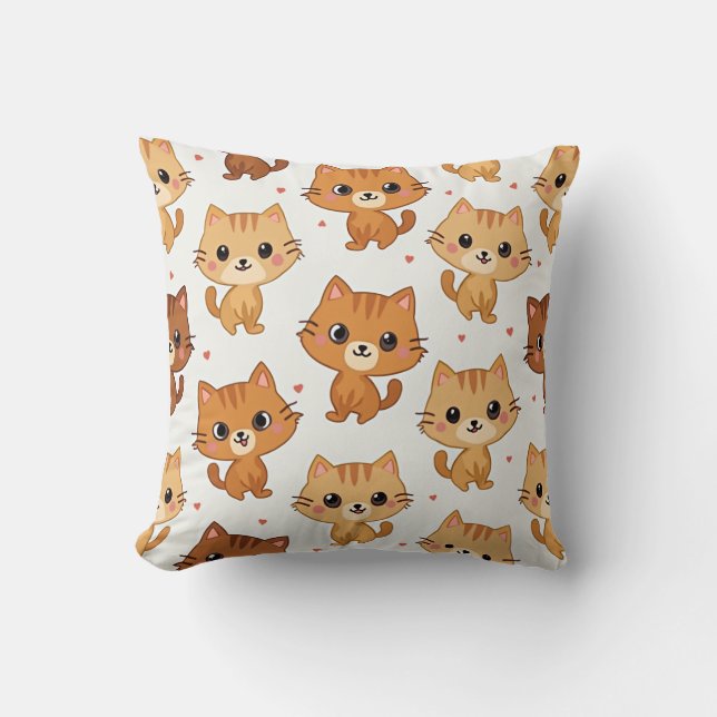 This is a pillow cushion for cat. (Front)