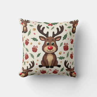 This is a pillow cushion for rudolp.