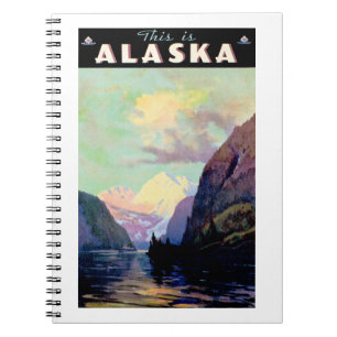 This is Alaska Spiral Notebook