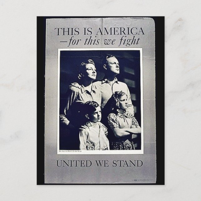This Is America Postcard (Front)