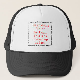 This is as dressed up... trucker hat