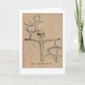 This is Because that is - Buddha teaching Card