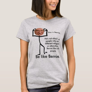 This is Bernie stick man tee. T-Shirt