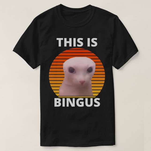 This Is Bingus Meme     T-Shirt (Design Front)