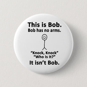 This is Bob 6 Cm Round Badge