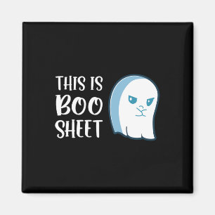 This Is Boo Sheet Fun Halloween Sayings  Magnet