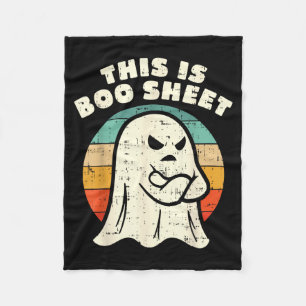 This Is Boo Sheet Funny Halloween Costume Men Fleece Blanket