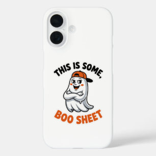 This Is Boo Sheet Ghost Groovy Halloween Costume  iPhone 16 Case