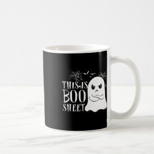 This Is Boo Sheet Ghost Retro Halloween Costume 1 Coffee Mug