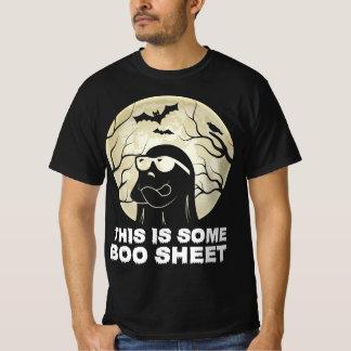 This Is Boo Sheet Ghost Retro Halloween Costume Me T-Shirt