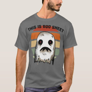 This Is Boo Sheet Happy Halloween Groovy Premium T-Shirt