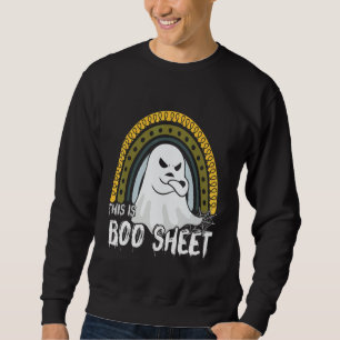 This is boo sheet happy halloween rainbow 2022 men sweatshirt