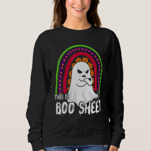 This is boo sheet happy halloween rainbow 2022 men sweatshirt