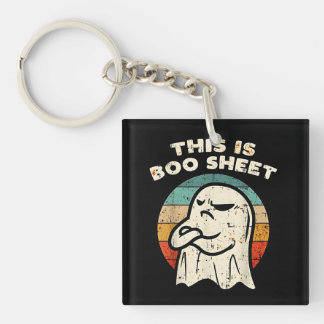 This is boo sheet key ring